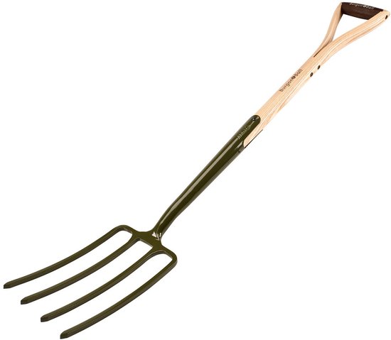 Burgon & Ball BoronGreen Spitvork - 80% gerecycled Boronstaal - 110 cm - 4 tanden van Merkloos	 — afbeelding 2