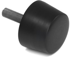 Rubbermagazijn - Conische demper - Type K/D - 25x17mm - M6 - Set 10 stuks