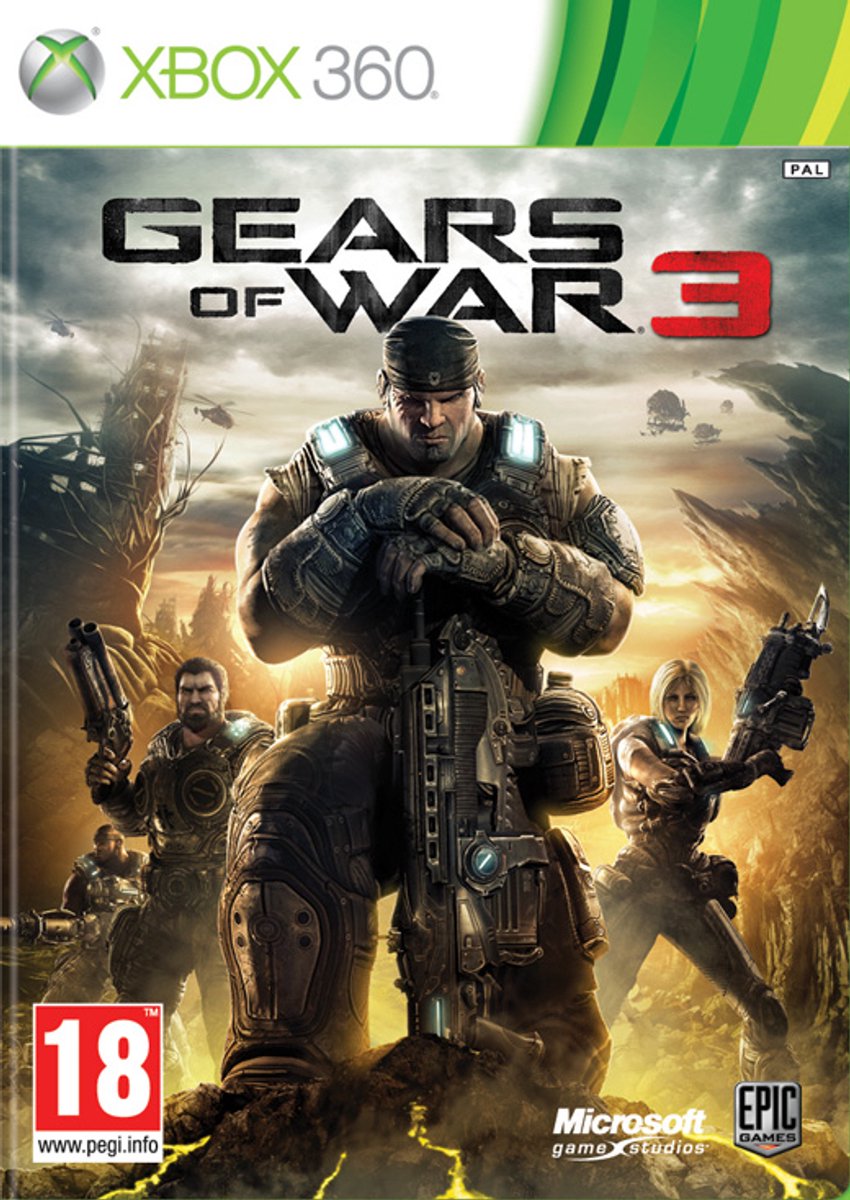 Gears of War 3 - Xbox 360 (Compatible met Xbox One)