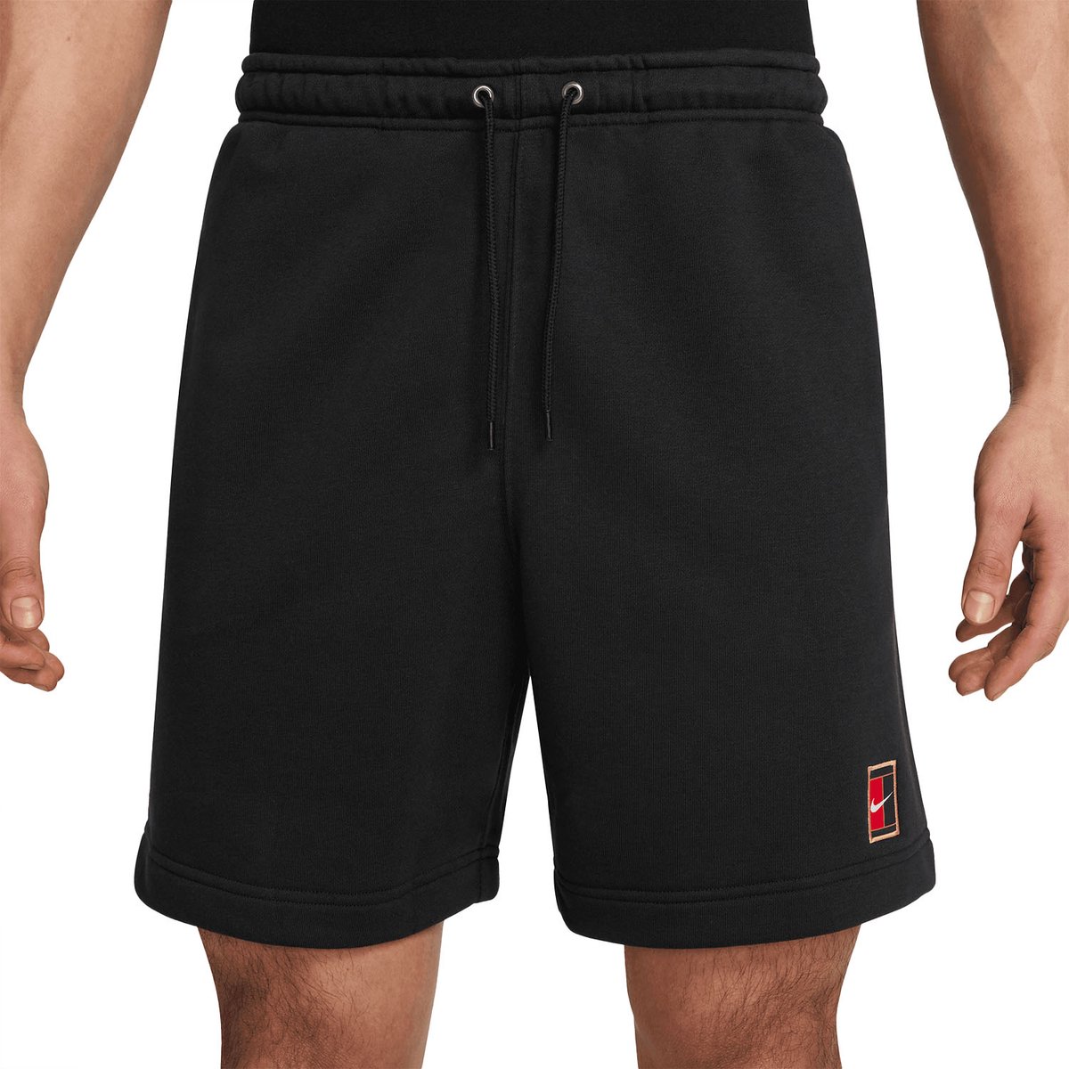 Nike Court Dri-FIT Heritage Padel Shorts – Heren Zwart