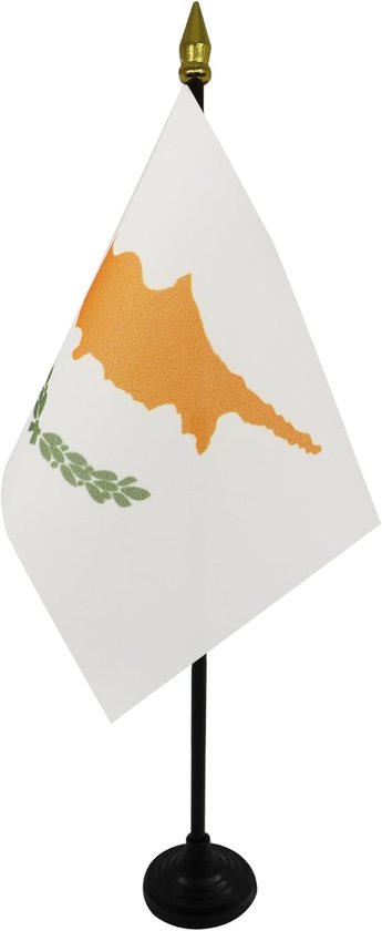 Bahamas Table Flag 15x10 cm - Bahamian Desk Flag 15 x 10 cm - golden