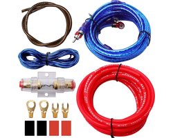 Subwoofer Kabelset - Compleet Audio Bedradingsset - Geschikt voor Autogeluidssystemen - Skoov