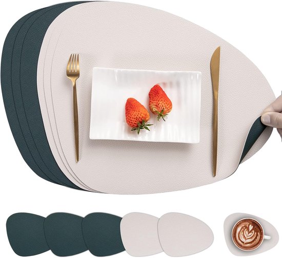 Witte Freeform Placemats kopen? | Vergelijk aanbiedingen online