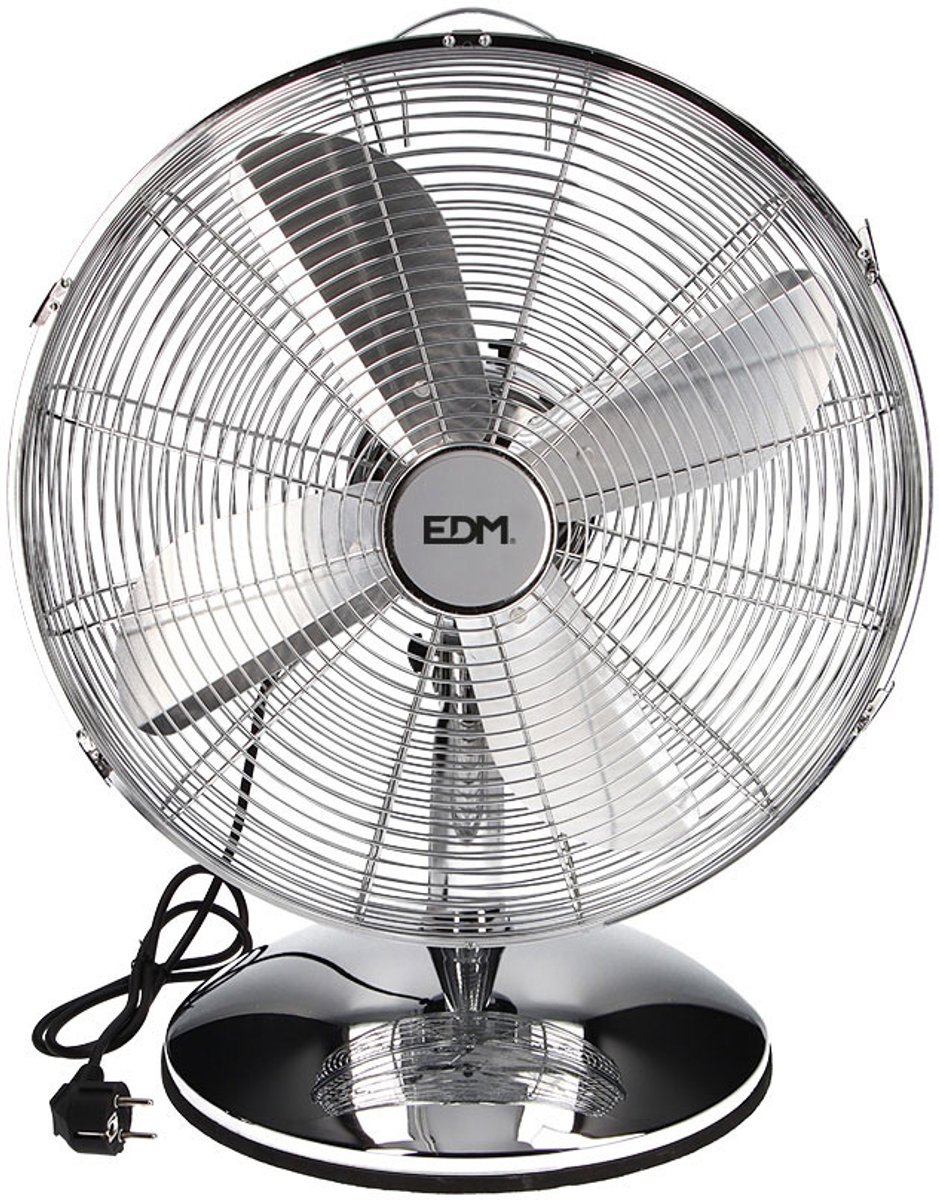 EDM - Tafelventilator - Chroom