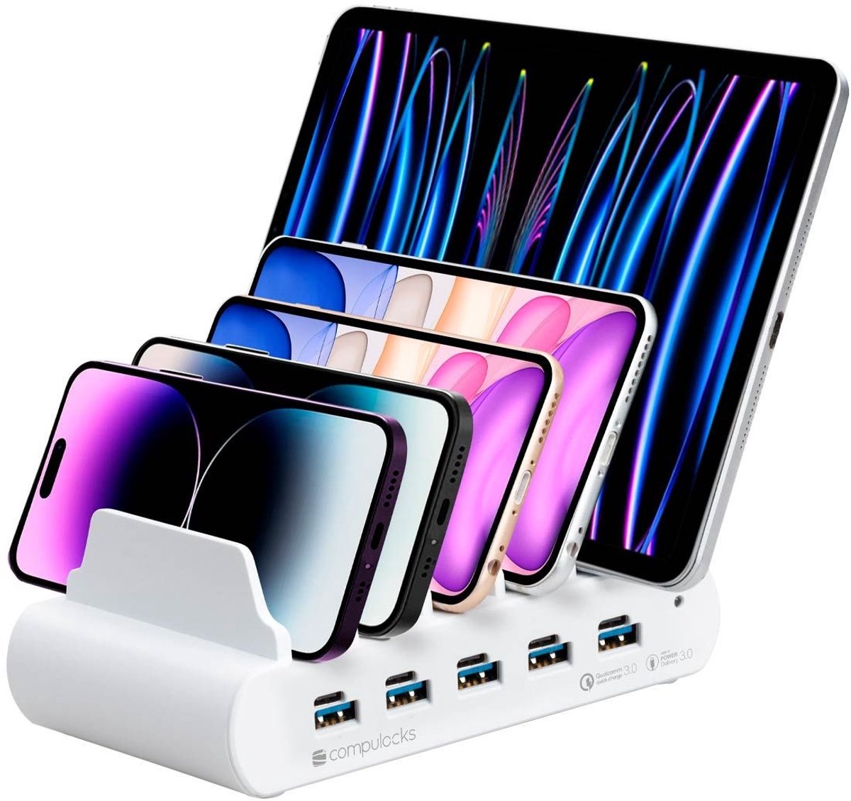 5 Ports USB-A/ USB-C Charging Dock Station