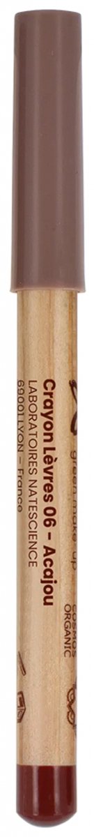 Boho green makeup Lip pencil acajou 1.1 Gram