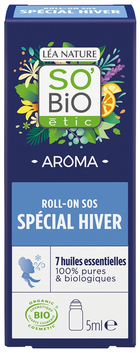Léa Nature SO BIO étic Aroma SOS Spécial Hiver Roll-On Bio 5 ml