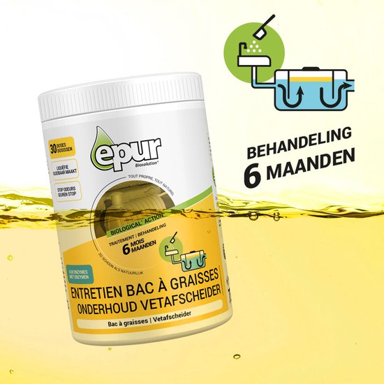 Epur - Vetafscheider onderhoud - 33 dosisssen - 750gr