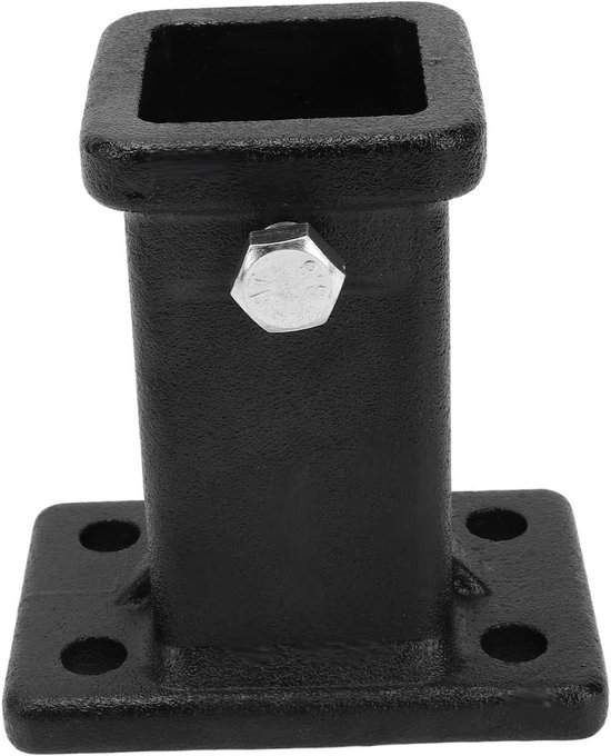 JGS Premium - Tube récepteur de remorque 2 pouces Adaptateur d'attelage de remorquage boulonné en acier universel pour camions - Accouplement solide.