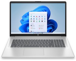 HP 17-cp2156nd AMD Ryzen™ 5 7520U Laptop 43,9 cm (17.3") HD+ 16 GB LPDDR5-SDRAM 512 GB SSD Wi-Fi 6 (802.11ax) Windows 11 Home Zilver