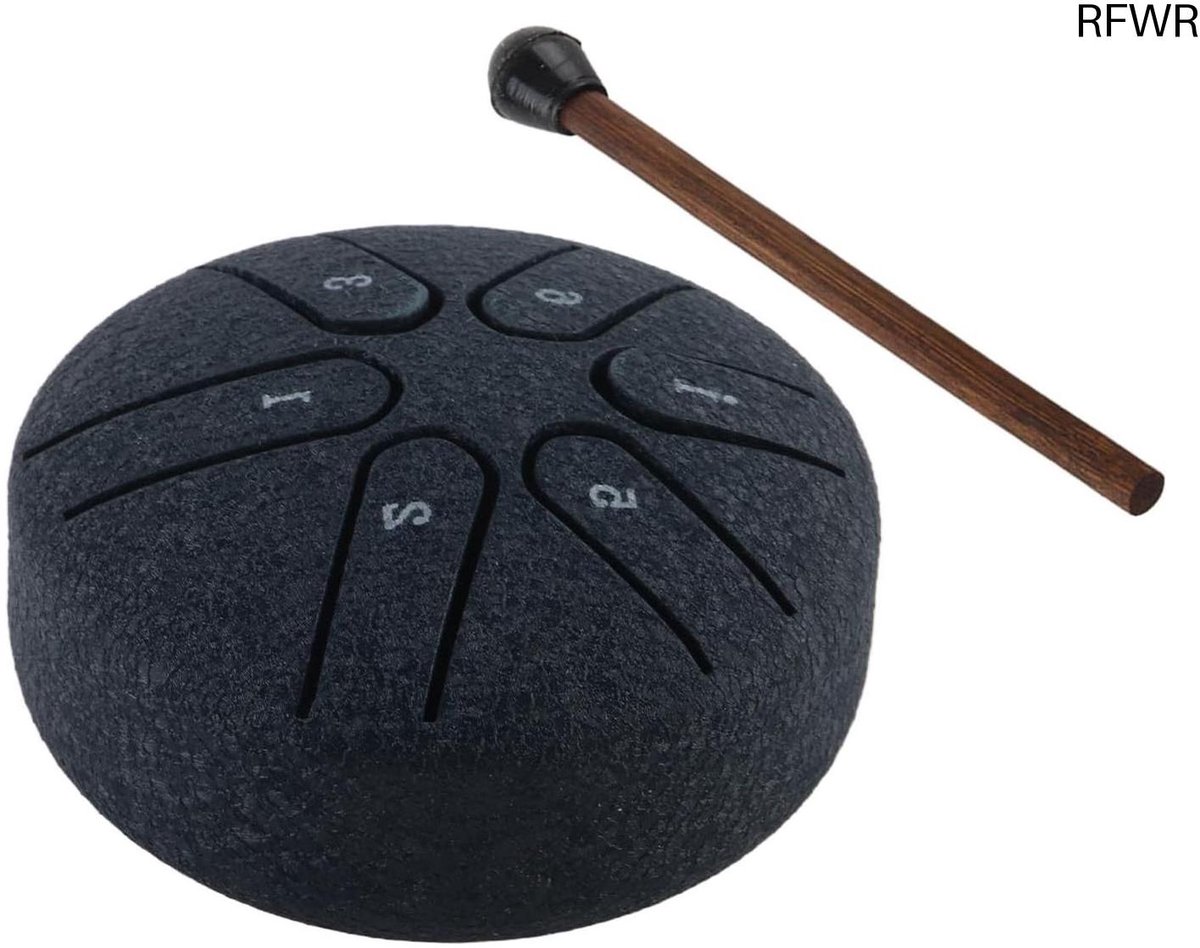 RFWR® Professionele Mini 6 Nota Tongue Drum - Handpan percussie-instrument