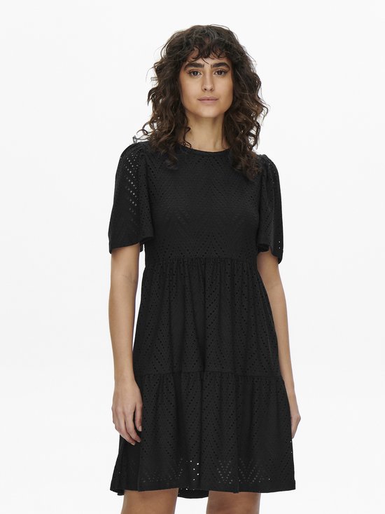 Jacqueline de Yong Robe Jdycarla Cathinka S/s Robe Jrs Atk 15254680 Noir Femme Taille - XL