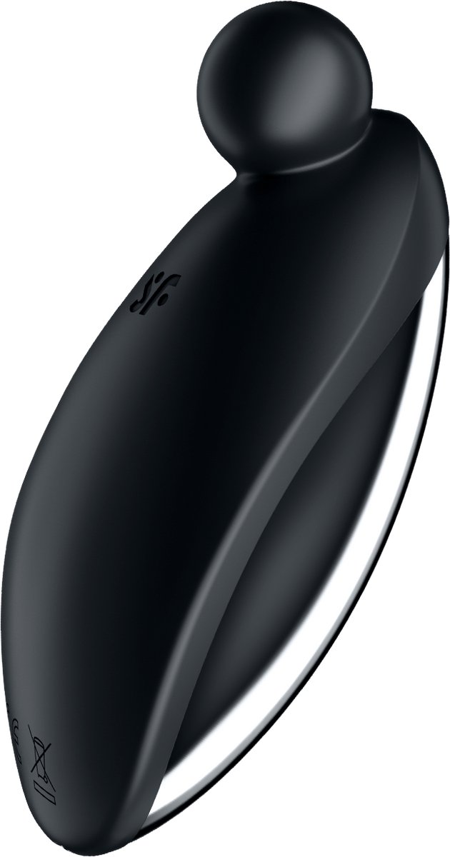 Satisfyer Spot on 2 | 9cm | Oplegvibrator | Clitorisstimulatie | 12 trilprogramma's | Oplaadbaar | Waterdicht (IPX7) | Huidvriendelijke siliconen