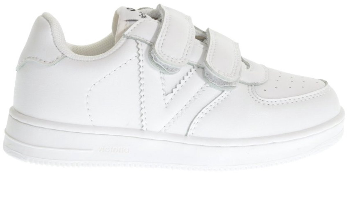 Witte Kindersneaker Velcro maat 24