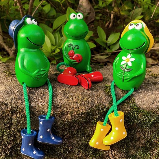 Happy Chicken - Speelse Tuinkipdecoratie voor Buiten