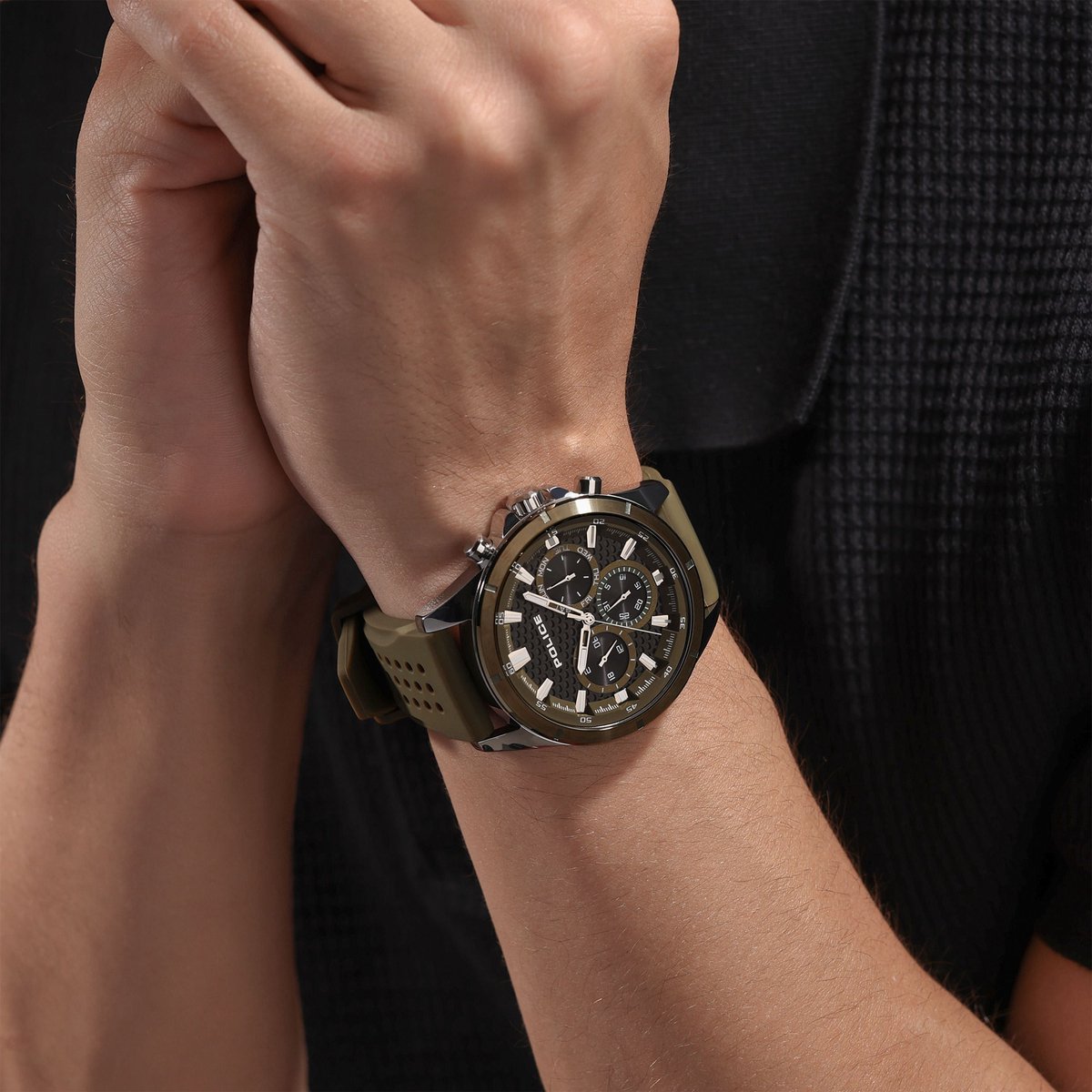 Horloge Motion Green