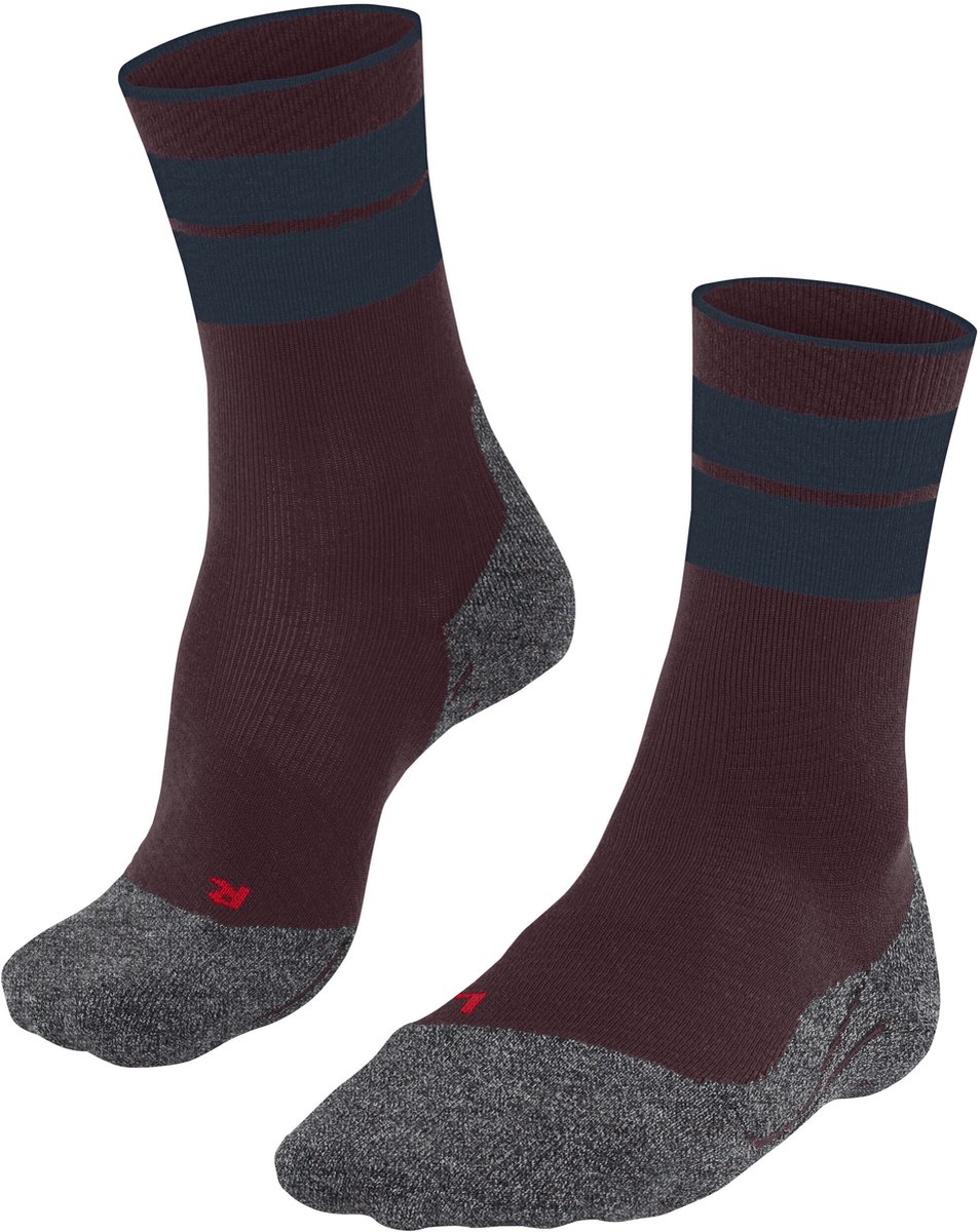 FALKE TK Stabilizing anti-blaar dik wol functioneel materiaal wandelsokken dames Rood
