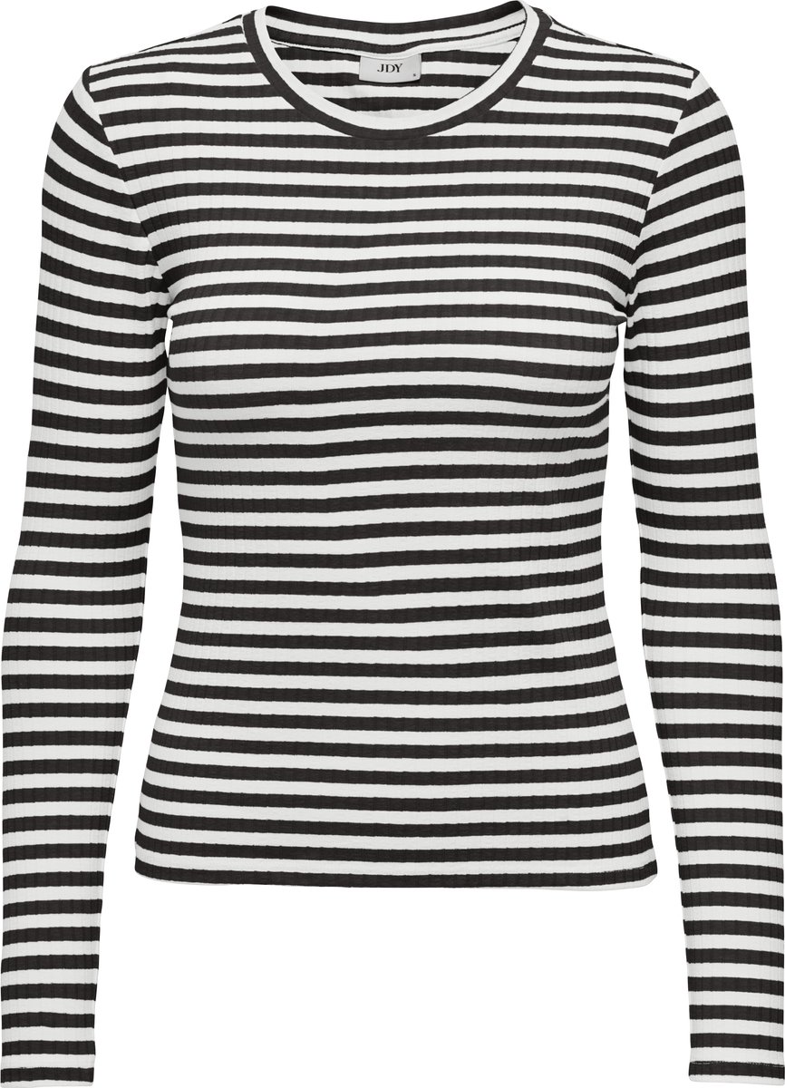 JDY - JDYFRANSISKA L/S STRIPE O-NECK TOP JRS Dames Top