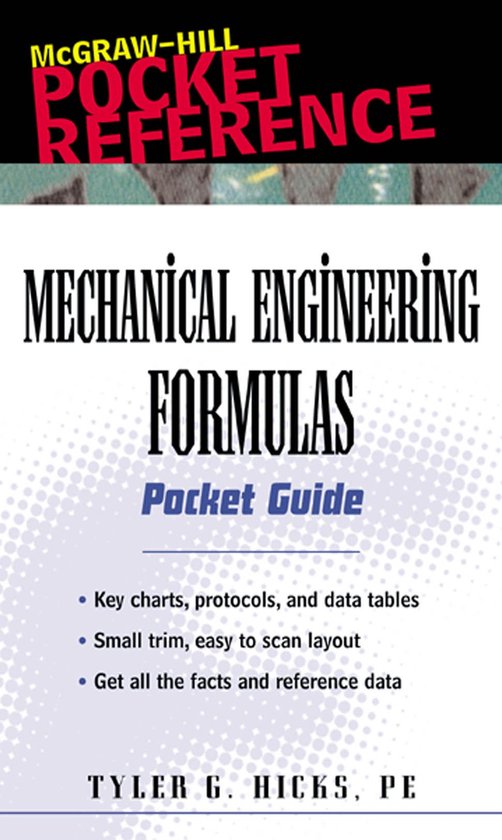 Mechanical Engineering Formulas Pocket Guide - cover