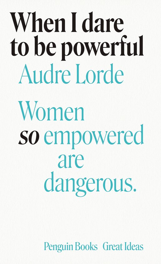 Penguin Great Ideas - When I Dare to Be Powerful - cover