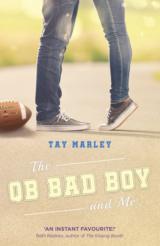 The QB Bad Boy and Me - cover