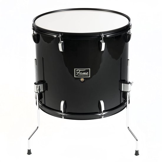 Foto: Fame first step floor tom 18 x16 piano black floor tom