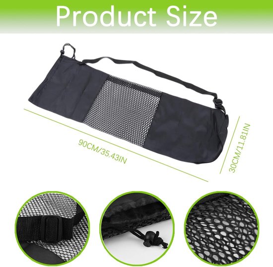 Carpet Gym Pilates Bag - Yoga Mat Bag met Verstelbare Schouderriem - Waterdichte Functionele Yoga Mat Bag - Cadeau voor Vrouwen — afbeelding 4