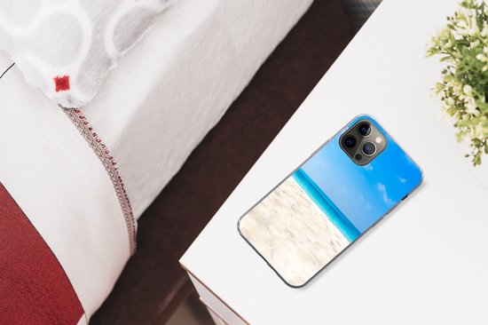 Coque iPhone 12 Pro Max - Plage - Mer - Sable - Siliconen