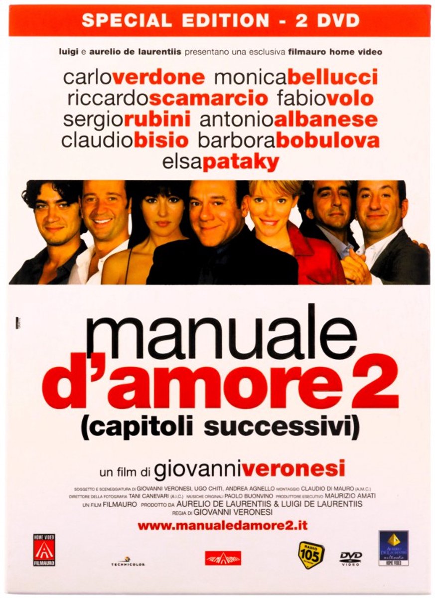 laFeltrinelli Manuale D'amore 2 - Capitoli Successivi (Special Edition) (2 Dvd)