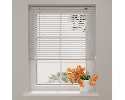 Aluminium Jaloezie Easy - 25 mm - White - 50 x 130