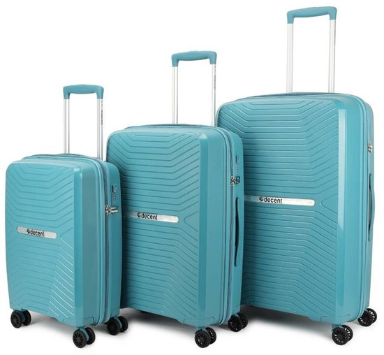 Valise Rigide ABS 24 Pouces 4 Roues Spinner – Bagage à Main Cabine – Sans Marque