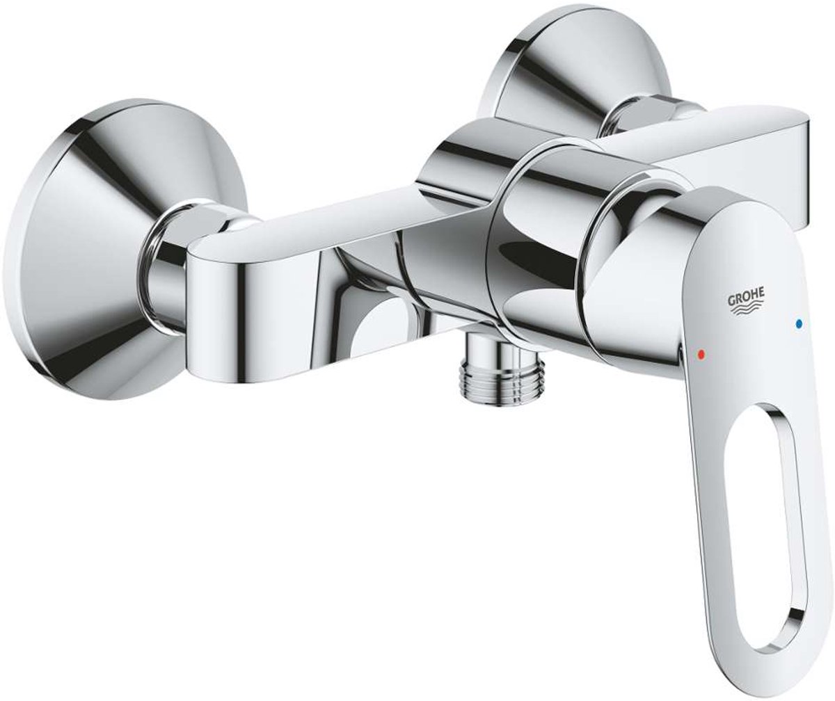 Grohe BauLoop - Douchekraan, chroom 23634000