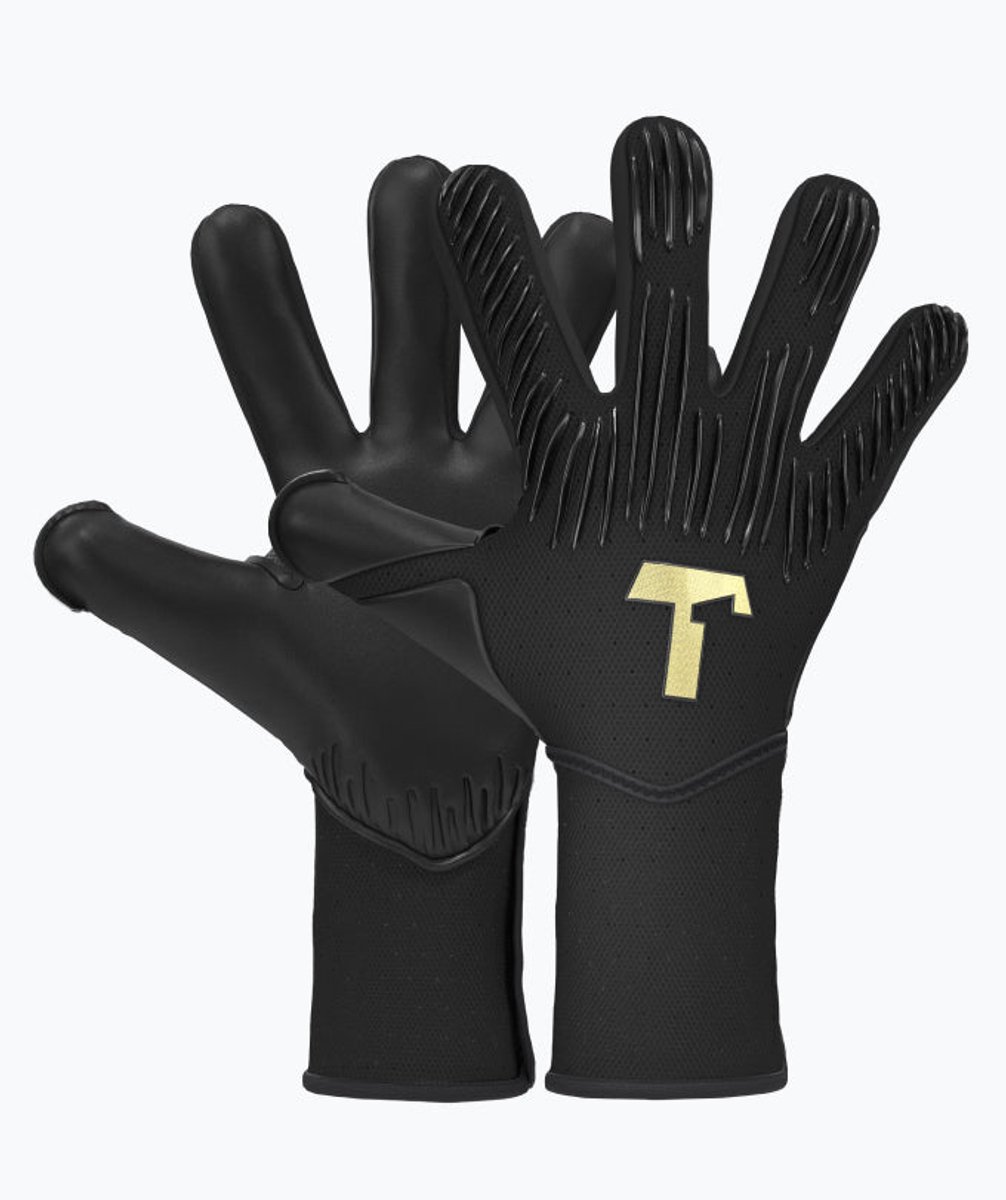 T1TAN Rebel 2.0 Black-Out Keepershandschoenen volwassenen & jongeren - met vingerbescherming - Maat 8