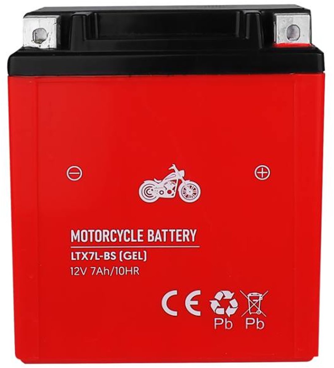 Lamex - Gel Acu - Gelbatterij - gel-motorfietsaccu - 12V, 7Ah, LTX7L-BS