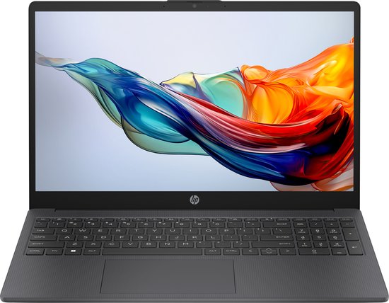 HP Laptop 15-fc0045nq AMD Ryzen™ 3 7320U 39,6 cm (15.6") Full HD 8 GB LPDDR5-SDRAM 1 TB SSD Wi-Fi 6 (802.11ax) Windows 11 Professional Grijs - HP - Hoofdafbeelding