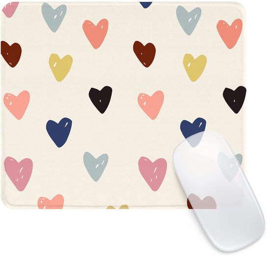 Dierentijger luipaardprint bureauonderlegger met rozenbloemenprint, bureauonderlegger voor bureau, antislip rubberen basis muismat, voor laptop bureauonderlegger