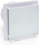 Extracteur de salle de bain - Ventilateur de conduit - Ventilateur de salle de bain avec capteur d'humidité - 16 x 20 cm