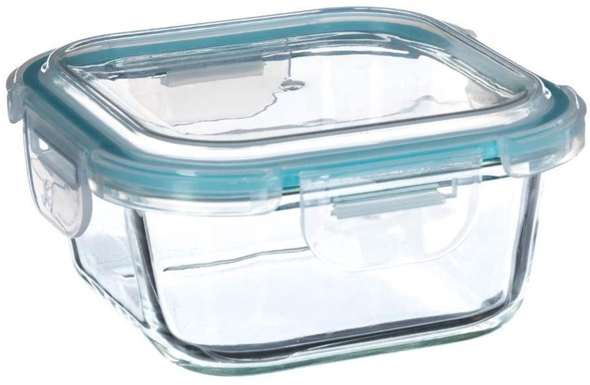 Five® Glazen vershoudbakje -0,53 L - Vaatwasserbestendig, Magnetronbestendig, Luchtdicht, BPA-vrij