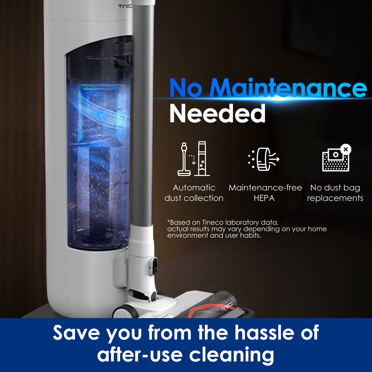 Tineco PURE ONE Station 5 Draadloze Stofzuiger met - afbeelding 3