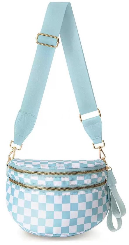 Sac Bandoulière Femme En Nylon élégant Et Le DZ1834 - Bleu - Adulte