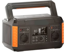 Draagbare Powerstation – Mobiele Accu – Noodstroom – Zakelijke Energie – 520Wh Capaciteit – Zuivere Sinusgolf AC – Meerdere Aansluitingen FF FlashFish