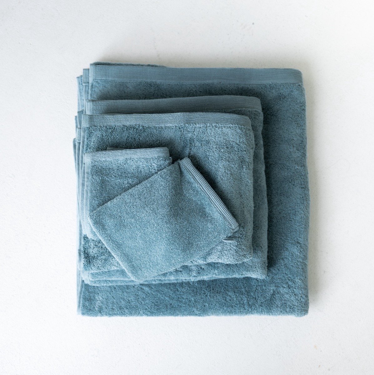 Linolux Badlaken Home Mineral Blue 70x140
