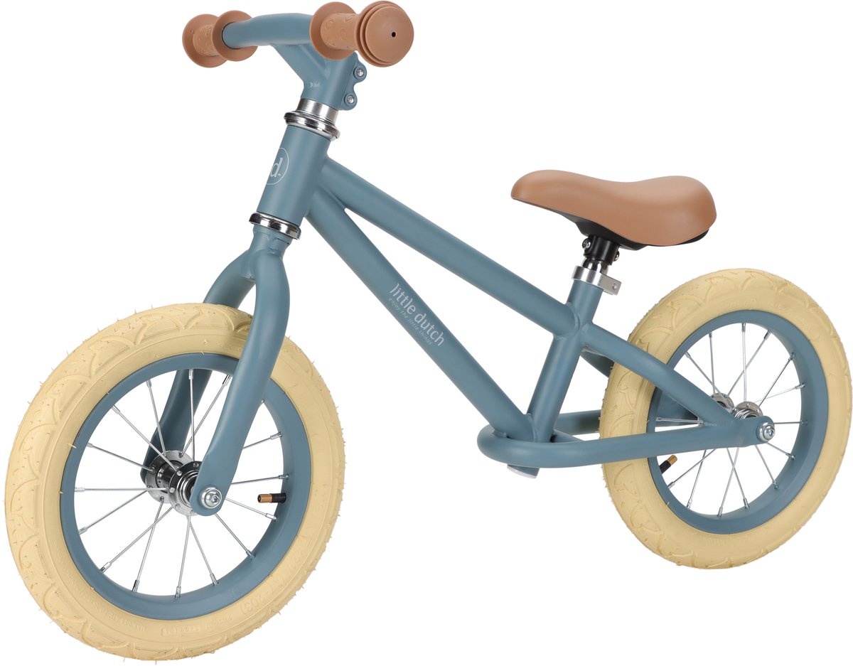 Little Dutch Loopfiets - Balance Bike - Mat Blauw