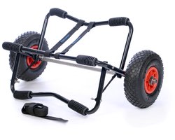 Kano kajak trolley heavy duty - sterke en brede transportkar - inklapbaar!