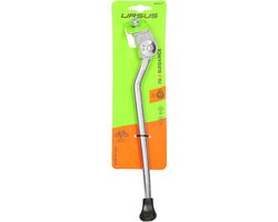 Ursus Stijlvolle fietsstandaard zilver - verstelbaar - aluminium - 300mm - 28 inch