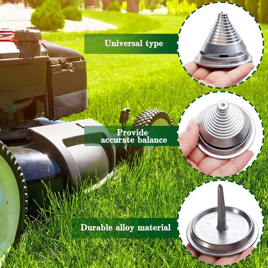 1 stuks - metalen precisiemes balanceer - universele grasmaaiermes balancer - balanceert messen na het slijpen - voor boormachine, boormachine — afbeelding 5