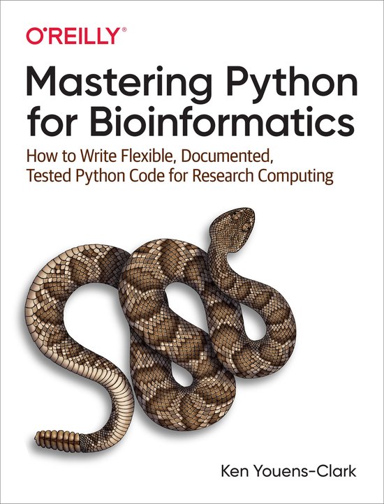 Mastering Python for Bioinformatics - cover