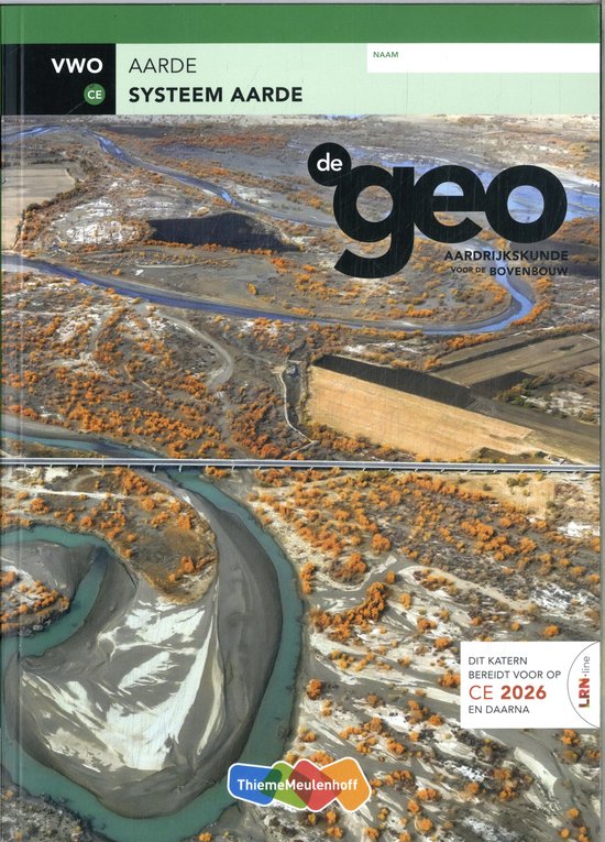 De Geo LRN-line vwo systeem aarde CE 2024 en CE 2025 - cover