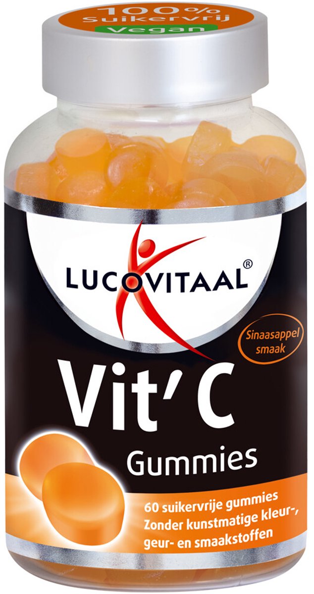 3x Lucovitaal Gummies Vitamine C 60 Gummies