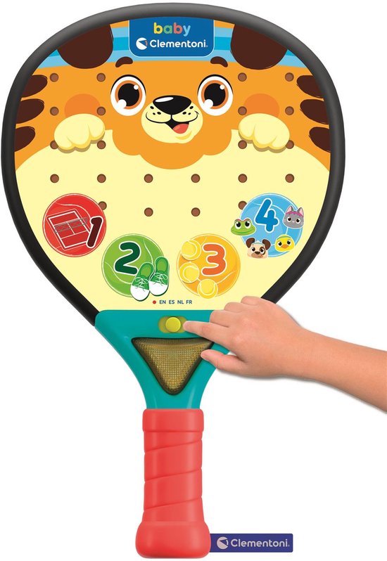 Clementoni - Baby Padelracket - Elektronisch activiteitencentrum - vanaf 1 jaar van Clementoni — afbeelding 3